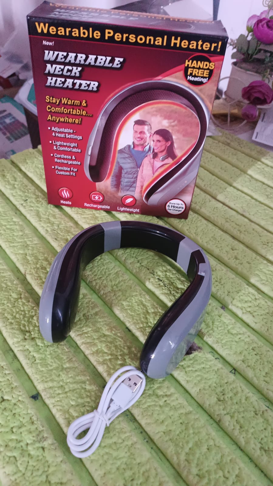 USB Type C Rechargeable - Wearable Neck Heater (1 Pc)
